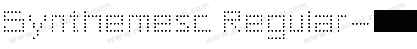 Synthemesc Regular字体转换